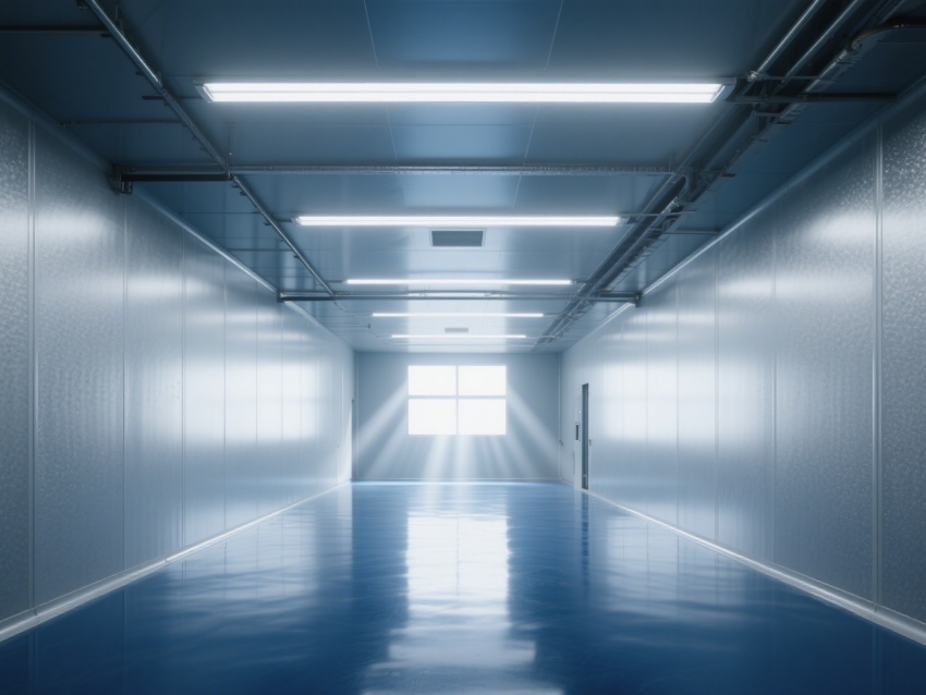 4500平合肥新能源精密電子無(wú)塵車間凈化裝修工程